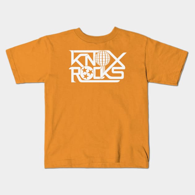 Knoxville Rocks Kids T-Shirt by dhaniboi